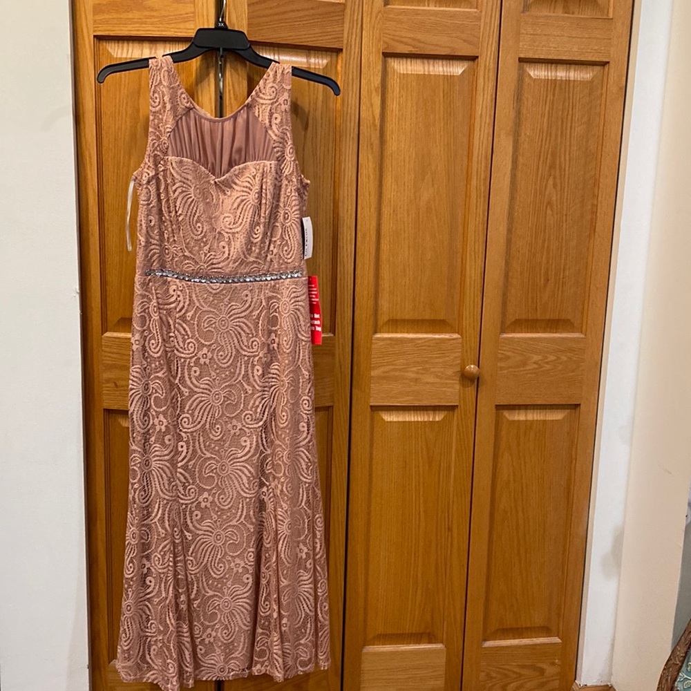 Selling a Dress. Brand : Enfocus Studio Size: 14P Color: Rose Gold